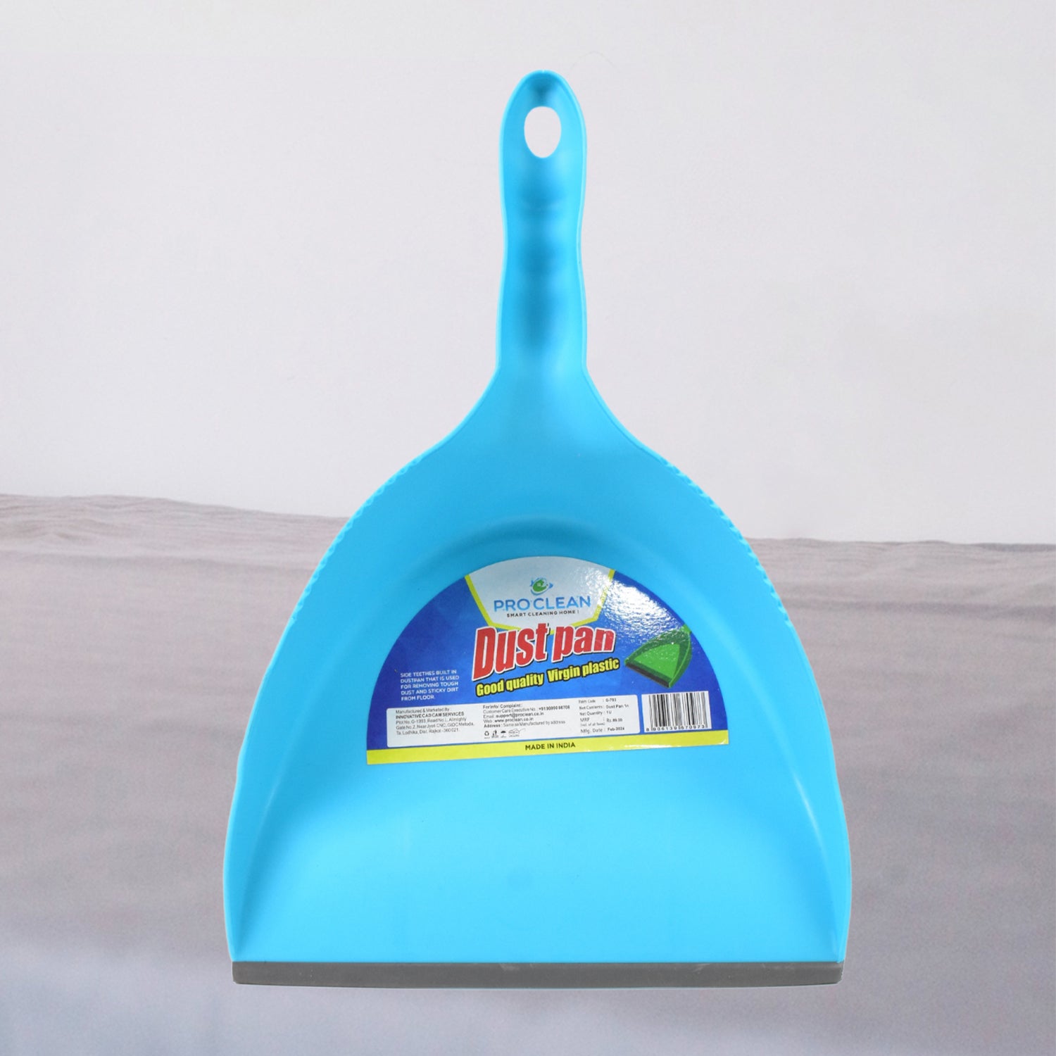 Heavy Plastic Dustpan With Handle (1 Pc) Heavy Plastic Dustpan With Handle (1 Pc)